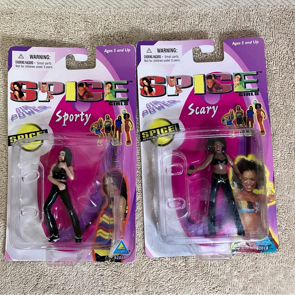 Spice Girls Sporty and Scary Action Figures